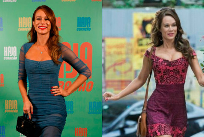 Mariana Ximenes usa enchimento em 'Haja coração'