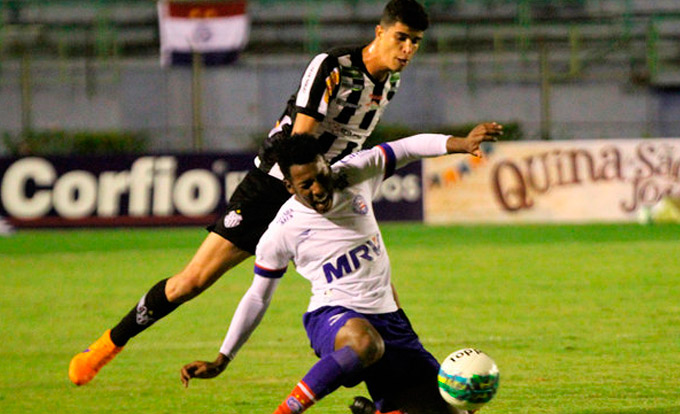 Bahia joga mal e perde do vice-lanterna Tupi