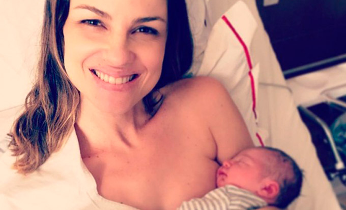 Carolina Kasting anuncia nascimento do segundo filho