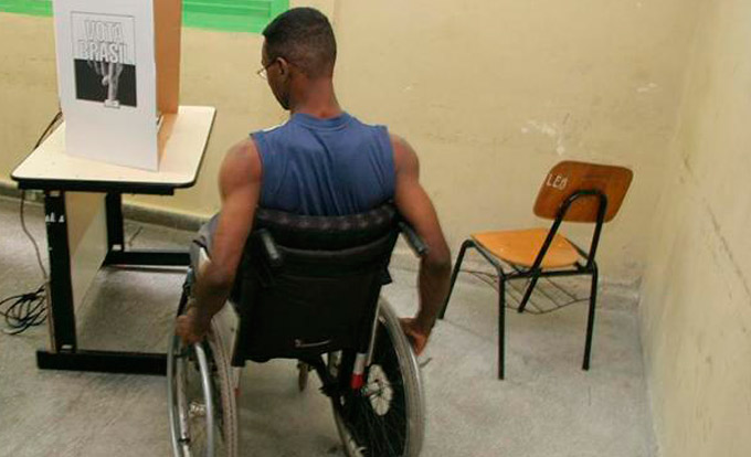 Eleitor com deficiência tem até hoje para informar restrições