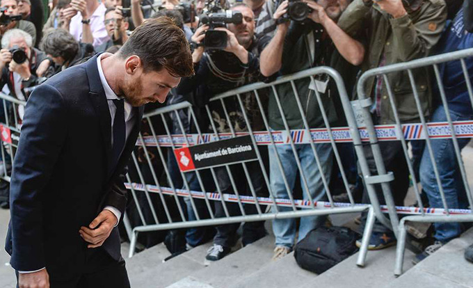 Lionel Messi é condenado a 21 meses de prisão por fraude fiscal