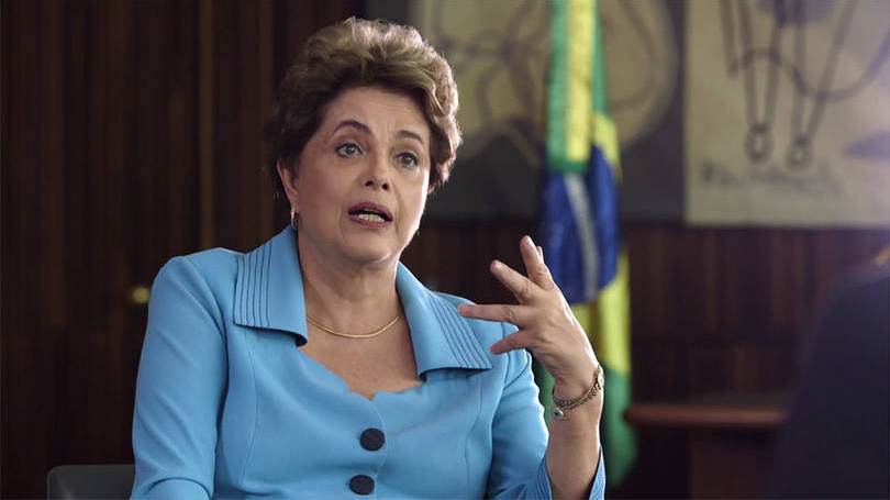 Dilma volta a atacar Temer: “Governo de homens brancos e ricos”