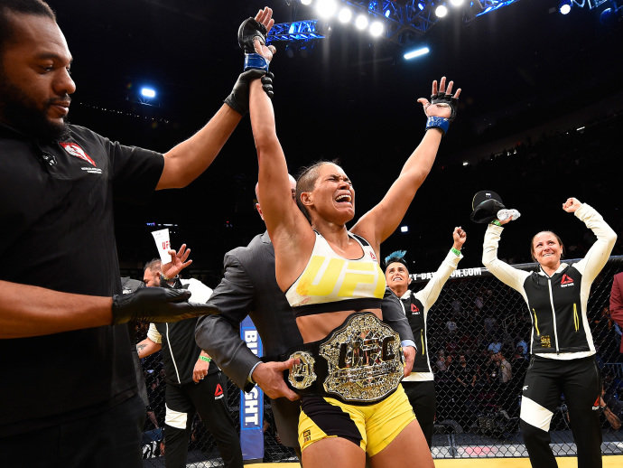 Pojucana, Amanda Nunes é a primeira brasileira campeã do UFC
