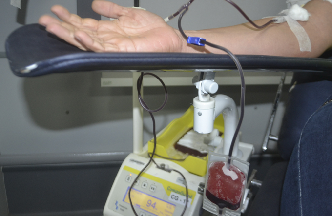Campanha coleta mais de 200 bolsas de sangue 