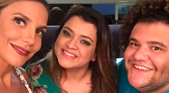 Ivete recebe Preta Gil para gravação do 'Superbonita'