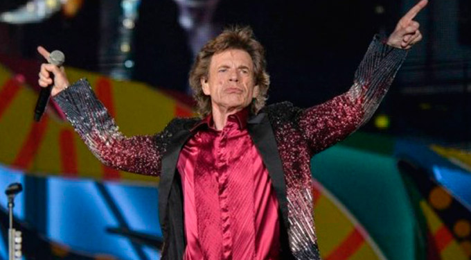 Aos 72 anos Mick Jagger vai ser pai pela oitava vez