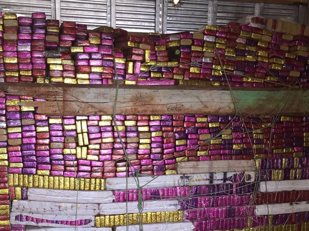 PF apreende uma tonelada e meia de maconha em Dias d'Ávila