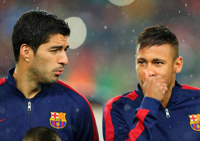 Suárez quer aumento: o mesmo salário de Neymar
