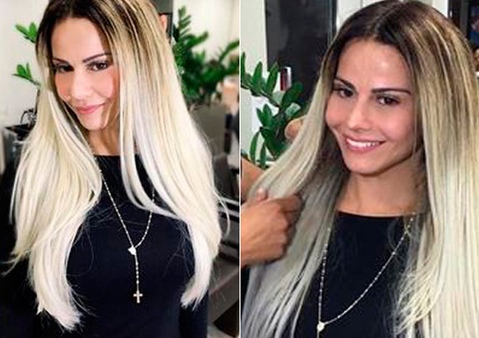 Viviane Araújo exibe novo visual nas redes sociais