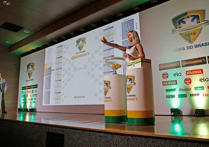 CBF define as oitavas de final da Copa do Brasil