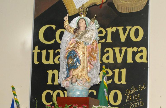 Católicos celebram a Padroeira do município