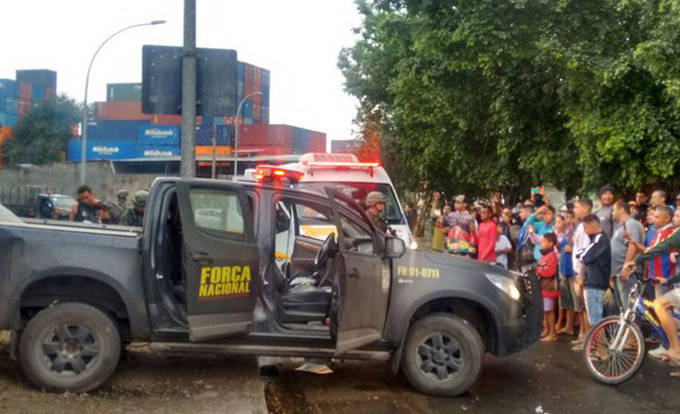 Militares da Força Nacional são atacados a tiros no Rio