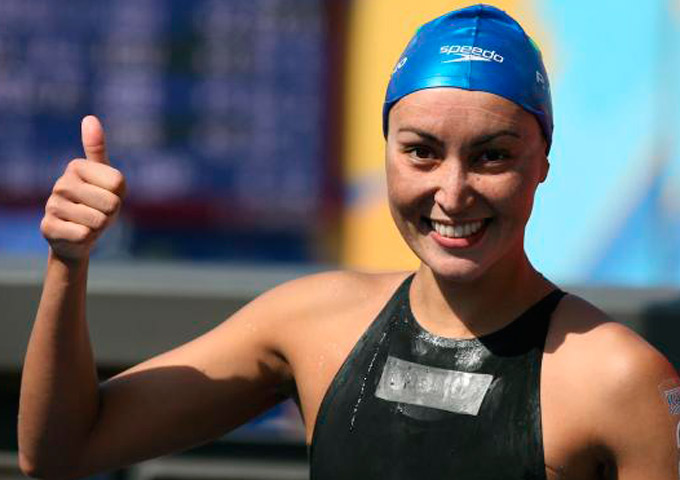 Poliana ganha 1ª medalha do Brasil na natação feminina 