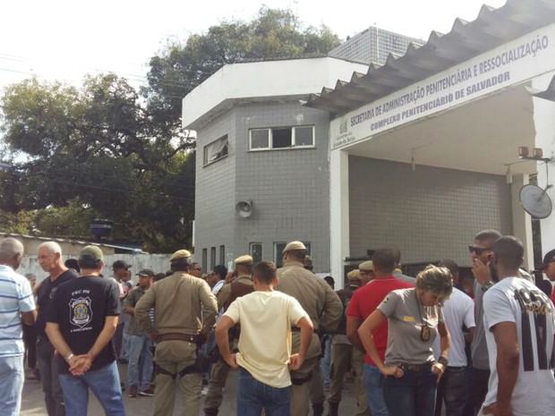 Servidores penitenciários iniciam paralisação de 72 horas