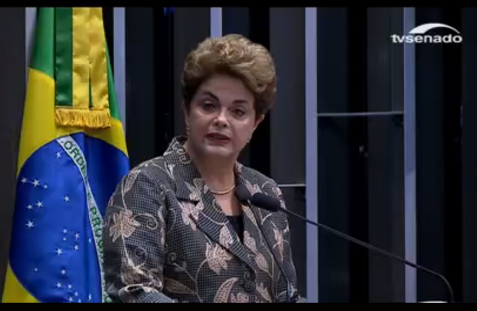 Dilma depõe agora sobre o processo de impeachment; Assista