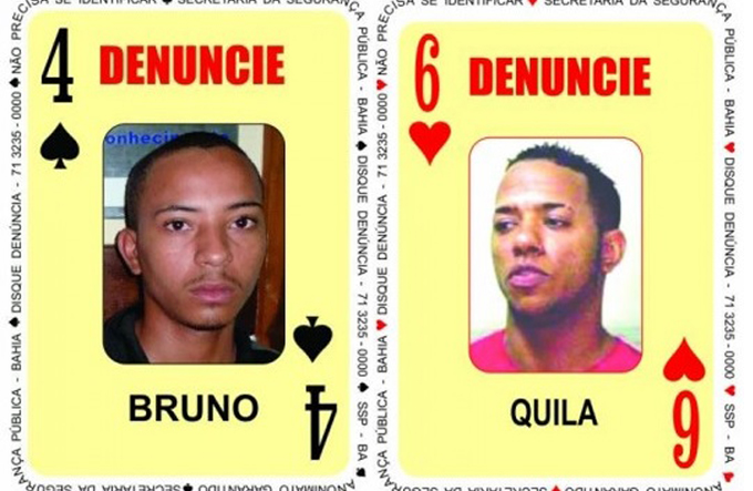 Quatro de Espadas é suspeito por mortes do fim de semana