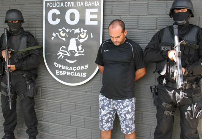 Criminoso considerado um dos mais perigosos da Bahia é preso