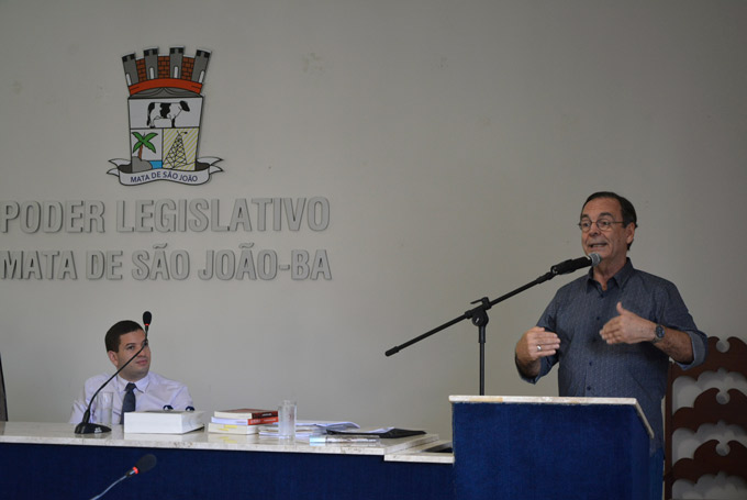 Alunos do CMMB participam de palestra sobre Sete de Setembro 