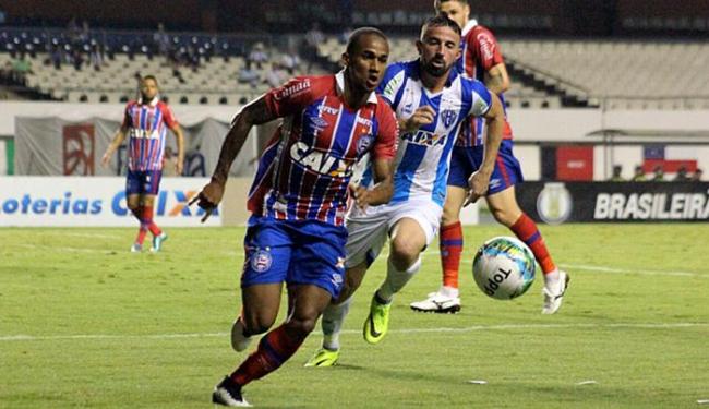 Bahia perde para o Paysandu e desperdiça a chance de entrar no G4