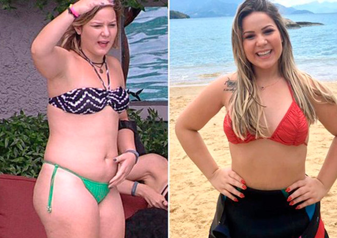Com 10kg a menos, ex-BBB Cacau festeja nova fase