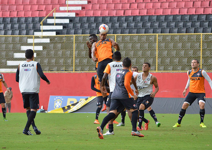 Vitória encerra preparação para enfrentar a Chapecoense