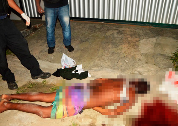 Suspeito de praticar assaltos, auxiliar de pedreiro é morto com vários tiros