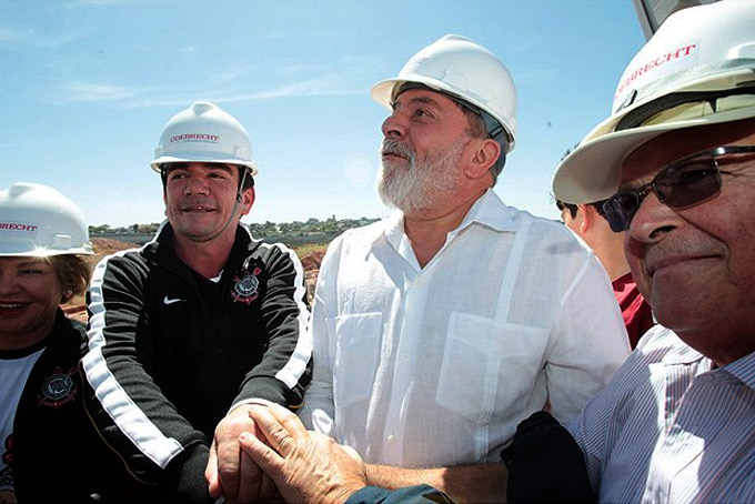 Arena do Corinthians foi presente para Lula, diz Emílio Odebrecht