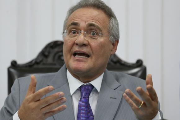 Renan vai ao STF contra ação da Polícia Federal no Senado 