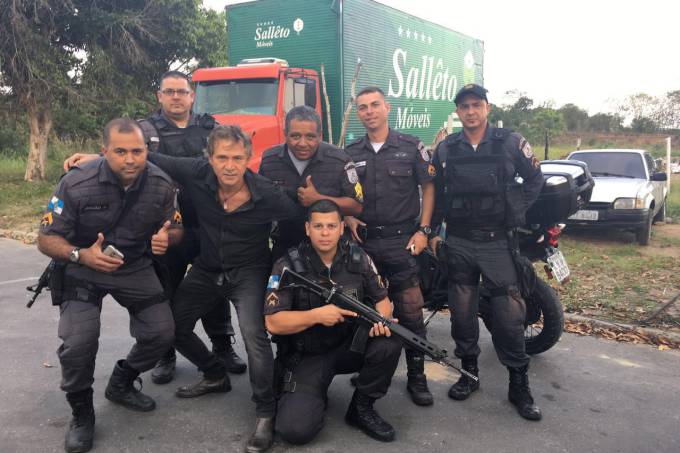 Polícia recupera motocicleta do ator Nelson Freitas