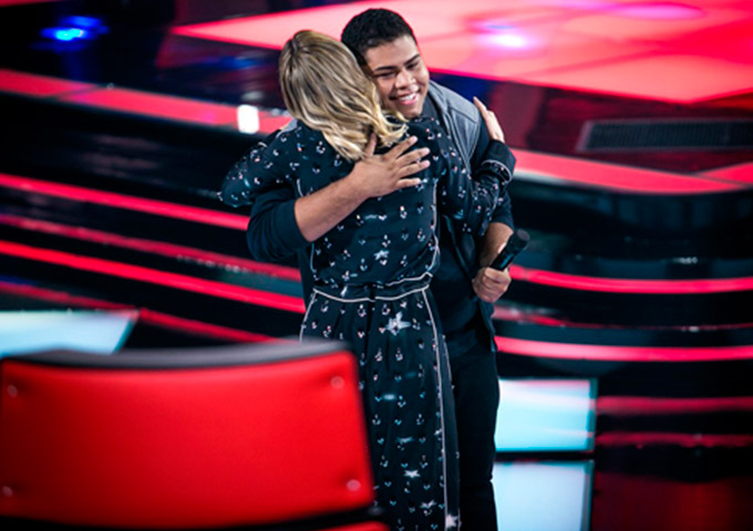 Cantor baiano marca presença do The Voice Brasil 