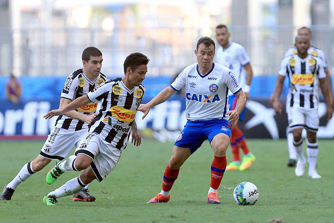Bahia vence o Ceará de virada na Arena 