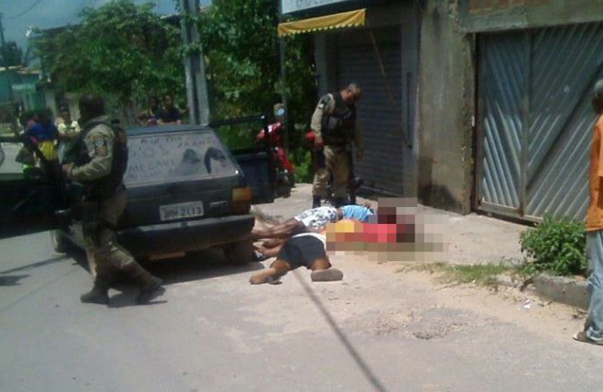 Trio morto na RMS tinha passagens por tráfico e homicídio, diz SSP-BA
