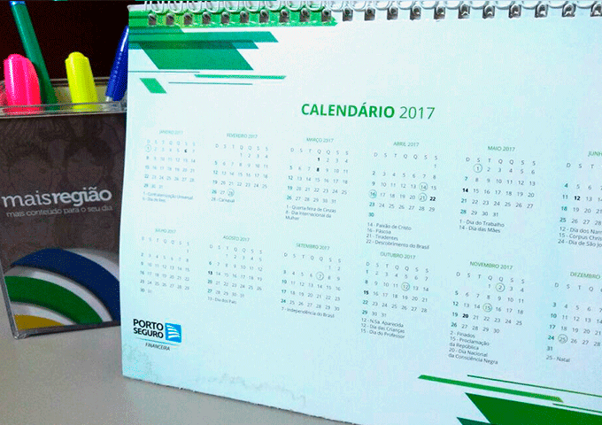 Dez feriados poderão ser emendados com o fim de semana em 2017