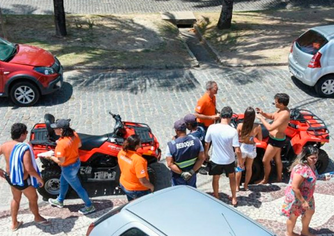 Detran apreende cinco quadriciclos irregulares em Praia do Forte