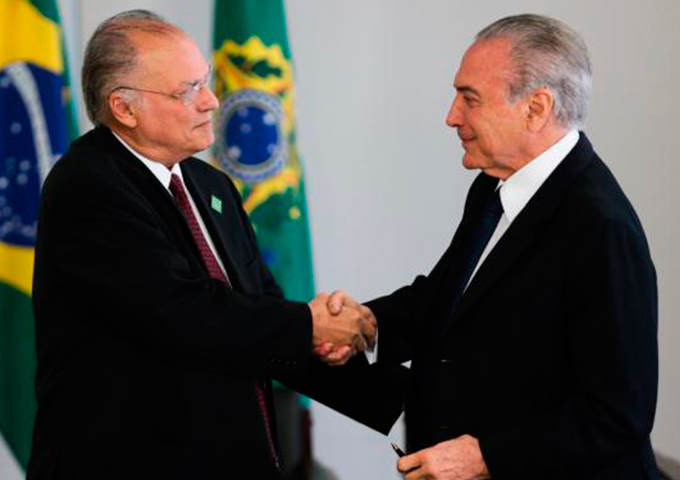 Freire vai ajudar a salvar o Brasil, diz Temer