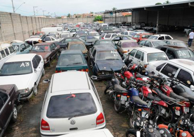 Detran Bahia anuncia leilão com lances a partir de R$ 50