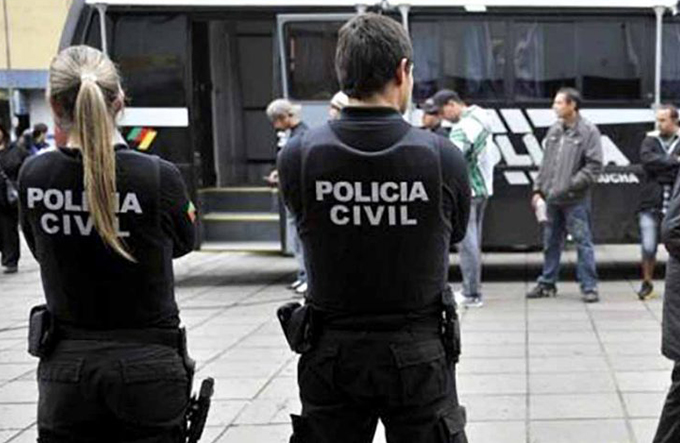 Policiais civis paralisam as atividades por 24 horas nesta sexta
