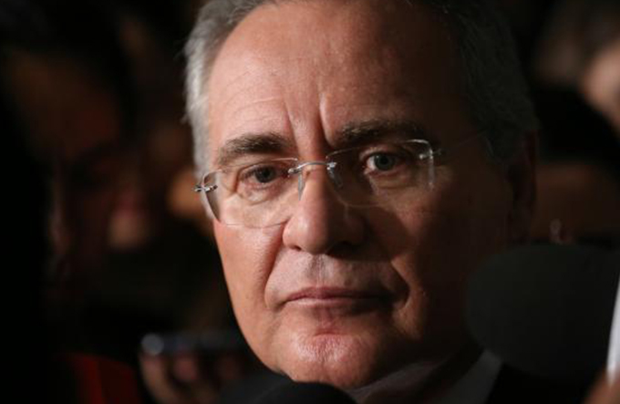 Relator no STF aceita denúncia de peculato contra Renan