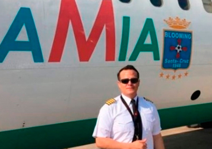 Piloto de avião da Chapecoense tinha mandado de prisão em aberto na Bolívia