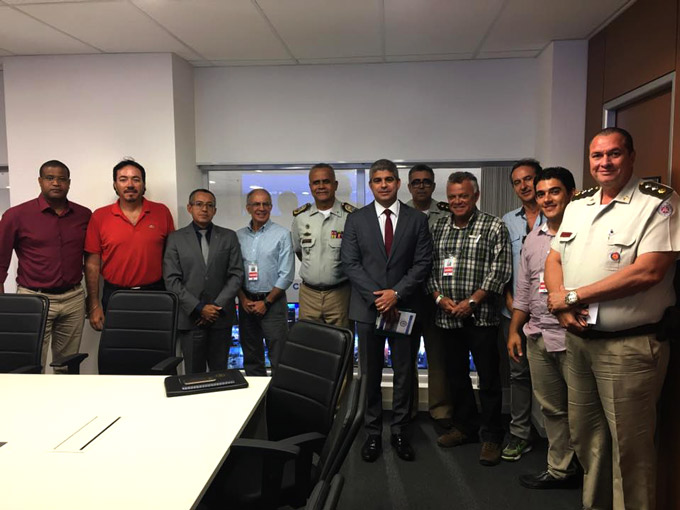 Prefeito e vereador visitam SSP e pedem reforço na Segurança
