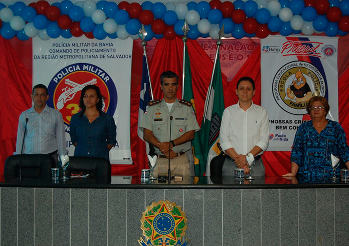 Proerd realiza cerimônia de formatura em Pojuca 