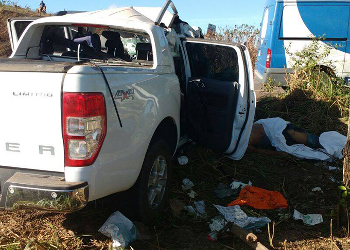 Acidente grave deixa três pessoas mortas em Catu 