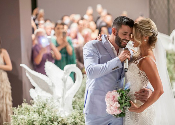 Andressa espera primeiro filho de Gusttavo Lima