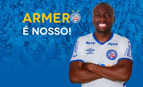 Bahia anuncia contratação do colombiano Armero