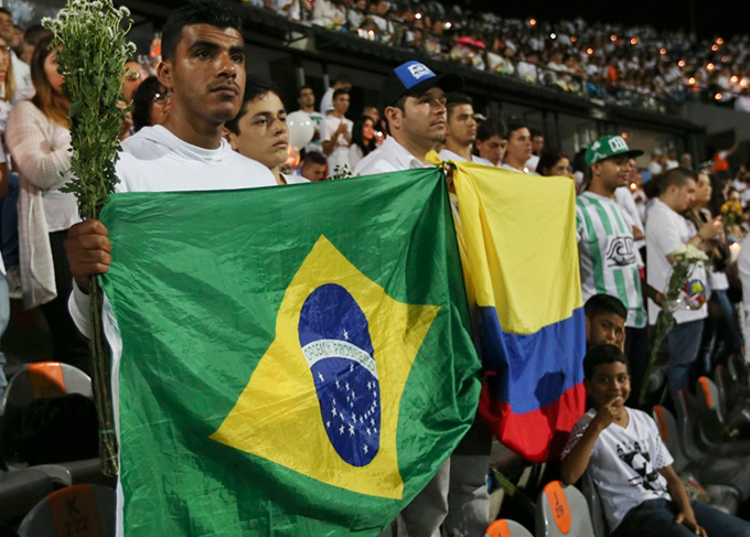 Amistoso entre Brasil e Colômbia será para ajudar famílias da Chapecoense