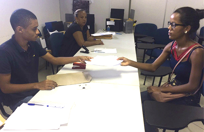Mais de 800 pessoas realizaram inscrições do Reda nesta quarta