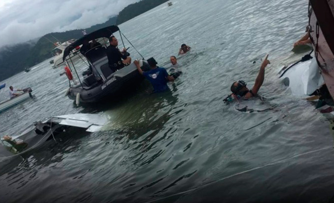 Avião que caiu em Paraty tinha gravador de voz, diz FAB