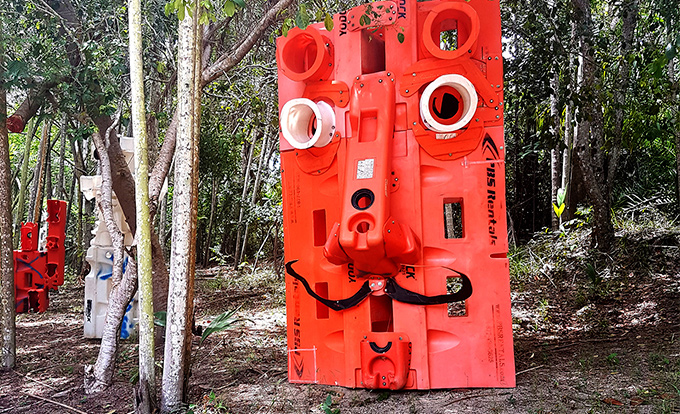 Artista plástico realiza exposição de arte no litoral