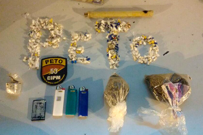 Operação do Peto prende quatro com drogas no litoral 