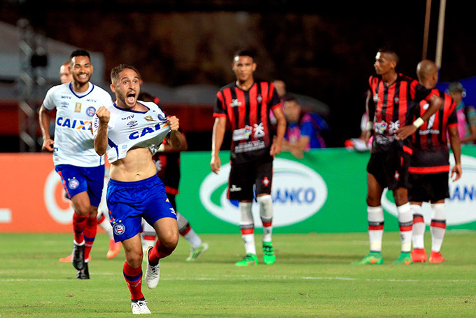 Bahia passa fácil pelo Moto Club em Pituaçu
